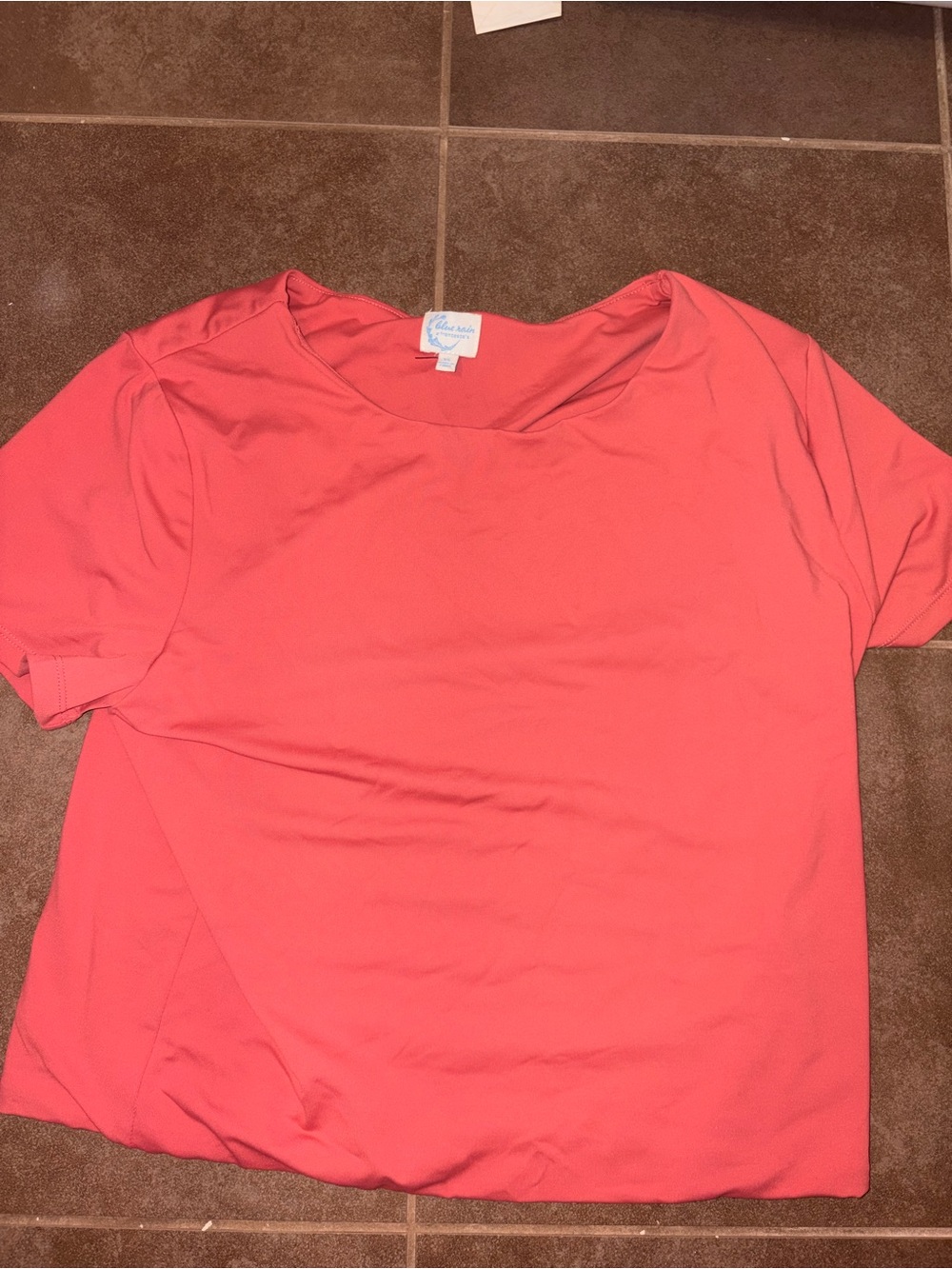 Francesca's Collections Coral Short-Sleeve Tee